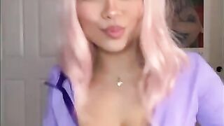 MyAsianBunny Tik Tok Dancing and Bouncing my Titties Wearing different Outfits and having Fun