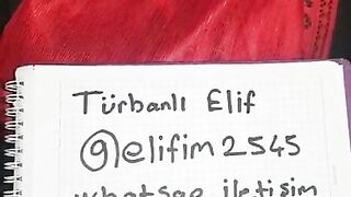 turbanli elif iletisim icin bilgilerini paylasiyor