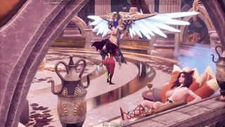 Succubus Invades the Temple Nephelym Breeder