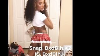 POV Car Sex: Sexy Thick 18 Teen Year old Ebony Thot Riding Dick in my Front Seat