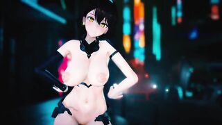 Mmd R18 Girls Baltimore Azur Lane Big Tits Sexy