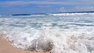 PISSING in Paradise # PEE from Rock of a Tropical Beach