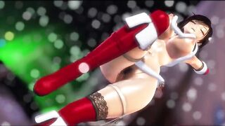 Mmd R18 RWBY Hot and Sexy Bitch Ruby Rose Bikini Santa Outfit Christmas