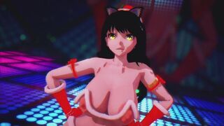 Mmd R18 Hot and Sexy Sexy with Melon Milk - Blake Bikini Santa Outfit