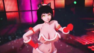 Mmd R18 Hot and Sexy Sexy with Melon Milk - Blake Bikini Santa Outfit