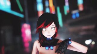 Mmd R18 Ruby Rose Gantz Suit Rwby Sexy Hot Lady