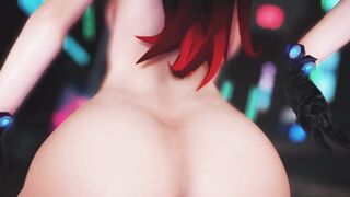 Mmd R18 Ruby Rose Gantz Suit Rwby Sexy Hot Lady