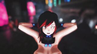 Mmd R18 Ruby Rose Gantz Suit Rwby Sexy Hot Lady