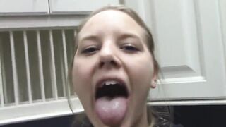 Stranger girl sucks my dick in Walmart