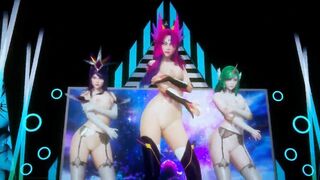 R18 MMD BlackPink - Dont Know What to do Hot Striptease