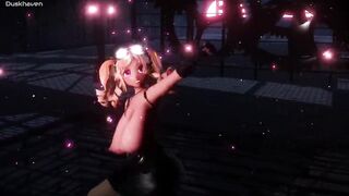 Dancing makes Big Titted Maiko Horny as Fuck - a Duskhaven MMD HMV