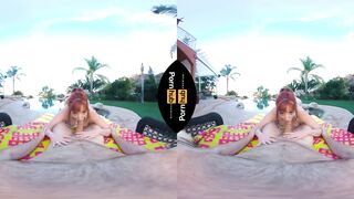 VR 180- Lauren Phillips Poolside Fuck