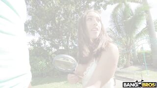 BANGBROS - Petite Puerto Rican Babe Kira Perez Riding BBC Like The Wind