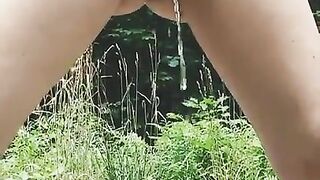 SexxyCandyy Outdoor Nudity Pissing