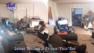 Share Swap Ebont Thot Tag Team Threesome Big Ass Ebony Black Guys in Studio Thotintexas Sex Video