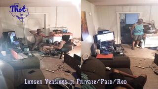 Share Swap Ebont Thot Tag Team Threesome Big Ass Ebony Black Guys in Studio Thotintexas Sex Video