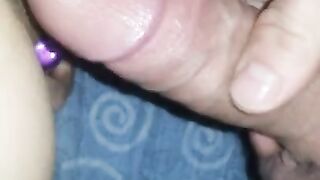 Anal Close up Pussy Cum Bubbles