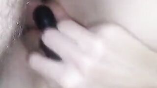 Fucking spunking over my pussy after massive orgasm