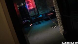 Amateur stripper fucks and grinds in POV at the club