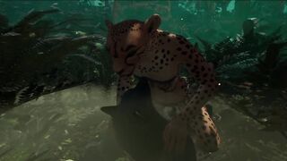 Human x Furry Animation (wildlife Game)