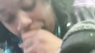 BBW Swallowing Nut in the Rain