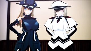 Mmd Chocolate Cream in Bismarck and Graf Kancolle