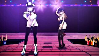 Mmd Chocolate Cream in Bismarck and Graf Kancolle