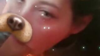 Snapchat filter blowjob