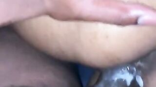 DeepStroking Ebony Creamy Pussy *CumShot*