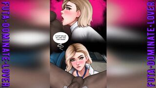 [2d Comic] Futa Spider-Girl - into the Spider-Verse