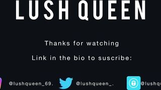 Lush Queen - the HOTTEST Compilation, You’ll not make It. (TRY NOT CUM CHALLENGE) Part I