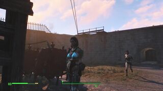 The Brunette Alice got Pregnant from the Brute Strongman | Fallout 4 - Anime Porno Games