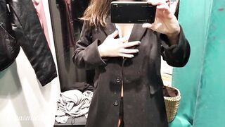 I Play with my Pussy in the Changing Rooms - OrgasmicMilf