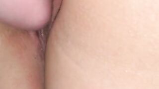 Sexy Brunette Cumming Hard in my Mouth