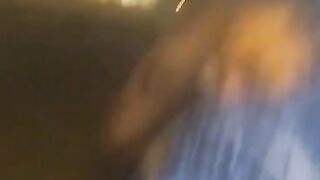 Amazing Tight Ebony Ass Anal Banged on Balcony of MGM GRAND!!!