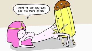 Princess Bubblegum Fucks a Banana Guard - Adventure Time Porn Parody