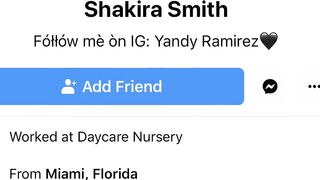 Shakira Smith Share her with Friends 