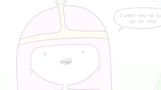 Princess Bubblegum Fucks Lumpy Space Princess's Hidden Cock - Adventure Time Porn