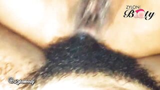 I want you in my Ass Daddy - Close up Anal Fuck and Creampie for Zylonbooty