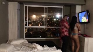 GREYMAR DINERO & MARCO DINERO. BEHIND THE SCENES BEFORE THE SEX SCENE. COLOMBIA