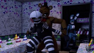 Freddy Plays with the Puppet (with Sound)