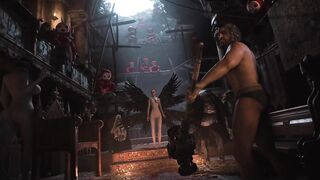 Resident Evil 8 - Futa Lady Dimitrescu Resident Evil Village: FUTANARI Special