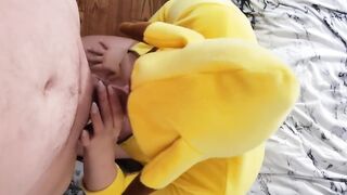 Dressed up Big Tits Blonde Babe Gets Fucked Hard in all of her Holes Pokemon/pikachu Cosplay Preview