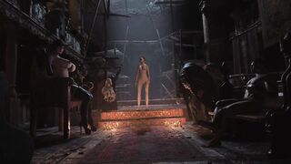 Resident Evil 8 - Nude Lady Dimitrescu Resident Evil Village: NEW Pubic Hair BDSM - White Skin