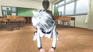 3D HENTAI Teacher Fucks a Schoolgirl in the Ass