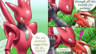 Scizor x Blaziken (Pokemon)