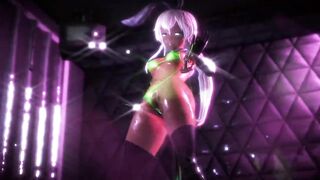 【MMD R-18 SEX DANCE】BUNNY NAUGHTY SEXY BODY BIG BUTTS テイスティインテンスセックス [MMD]