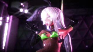 【MMD R-18 SEX DANCE】BUNNY NAUGHTY SEXY BODY BIG BUTTS テイスティインテンスセックス [MMD]