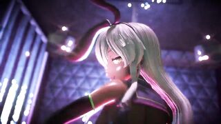 【MMD R-18 SEX DANCE】BUNNY NAUGHTY SEXY BODY BIG BUTTS テイスティインテンスセックス [MMD]