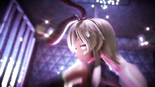 【MMD R-18 SEX DANCE】BUNNY NAUGHTY SEXY BODY BIG BUTTS テイスティインテンスセックス [MMD]